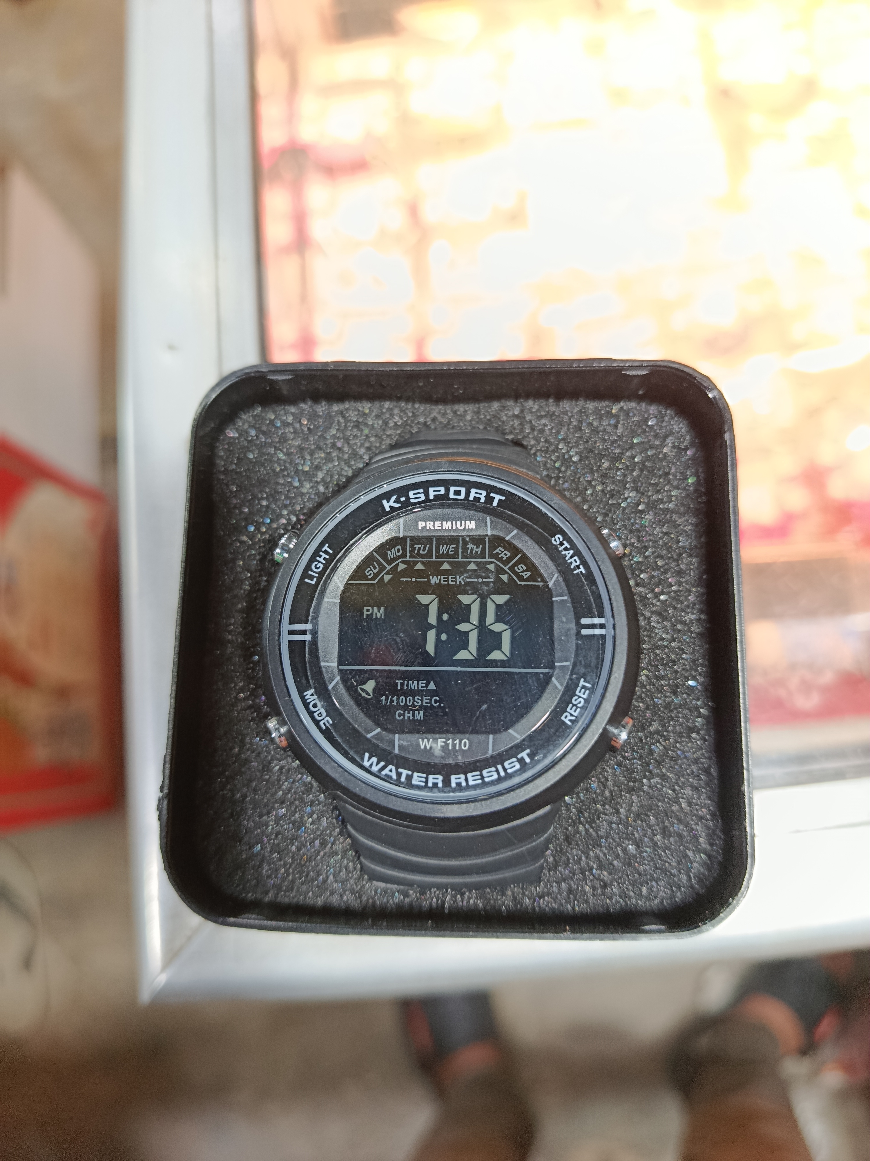 Jam Tangan  K-Sport Hitam